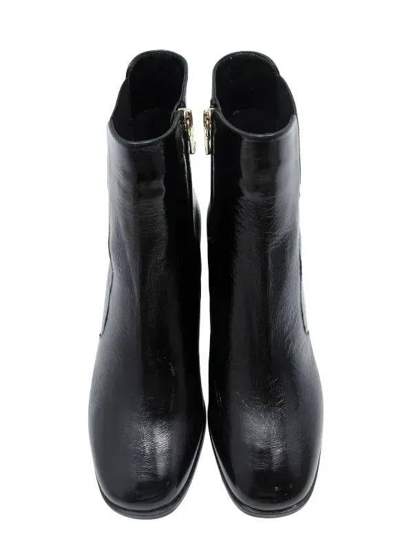 POLETTO  HAKİKİ DERİ SIYAH Bot Topuklu 7734 12 V2 S