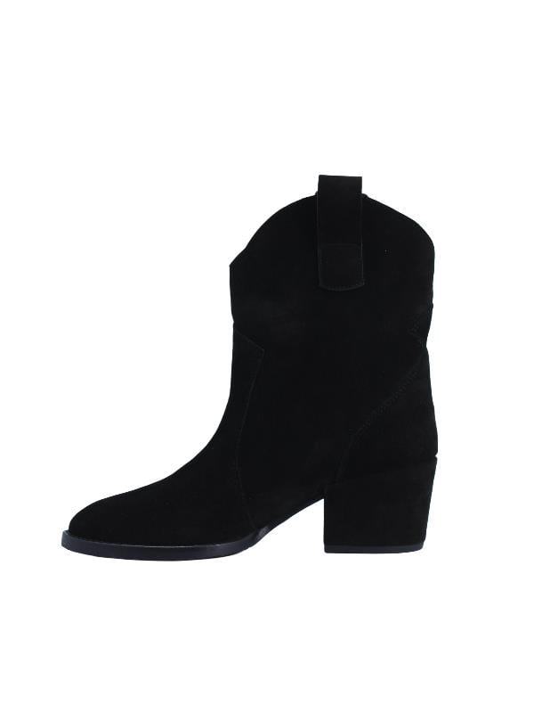 POLETTO  HAKİKİ DERİ SIYAH Bot Topuklu 410 13