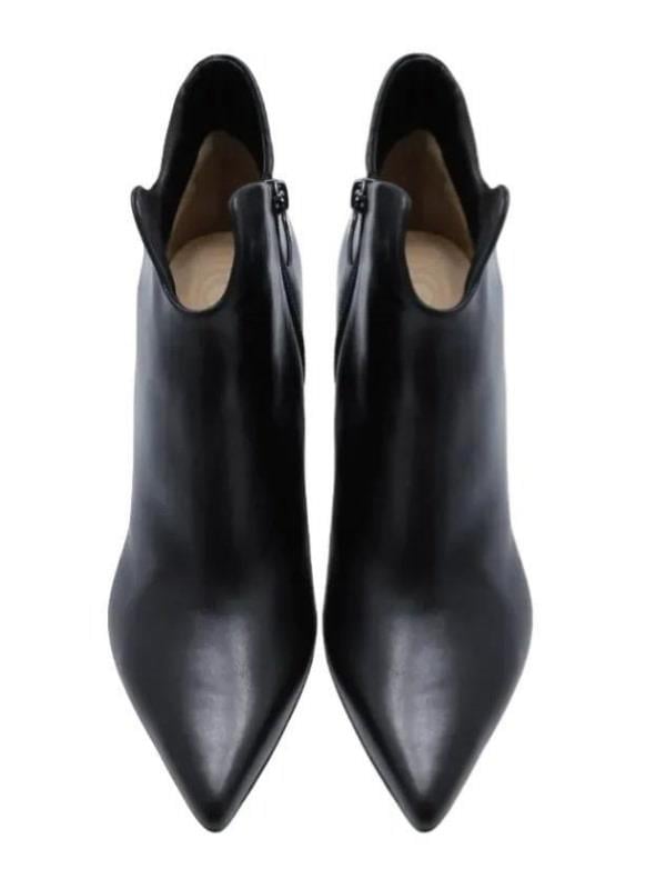 POLETTO  HAKİKİ DERİ SIYAH Bot Topuklu 992 42