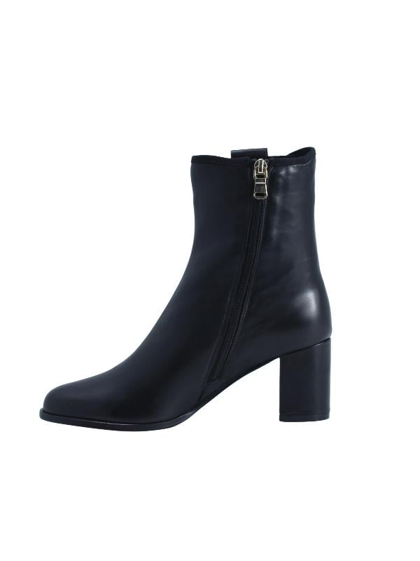 POLETTO  HAKİKİ DERİ SIYAH Bot Topuklu 9209 13 V2