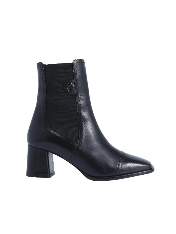 POLETTO  HAKİKİ DERİ SIYAH Bot Topuklu 4230 07