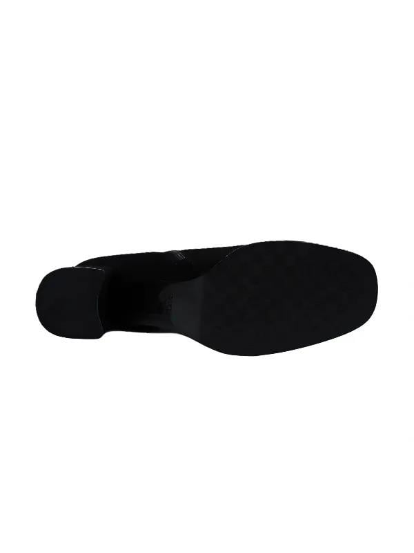 POLETTO  HAKİKİ DERİ SIYAH Bot Topuklu 7734 11 S