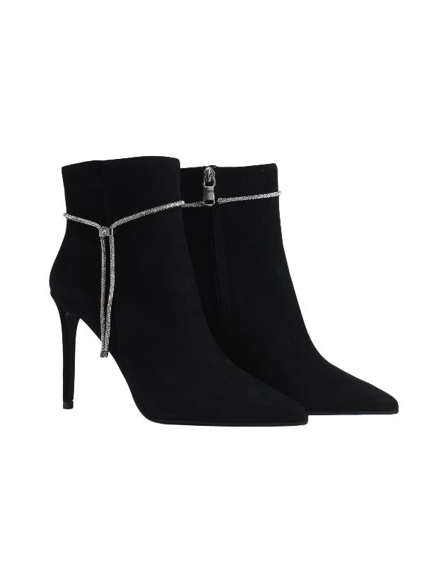 POLETTO  HAKİKİ DERİ SIYAH Bot Topuklu 32536 10