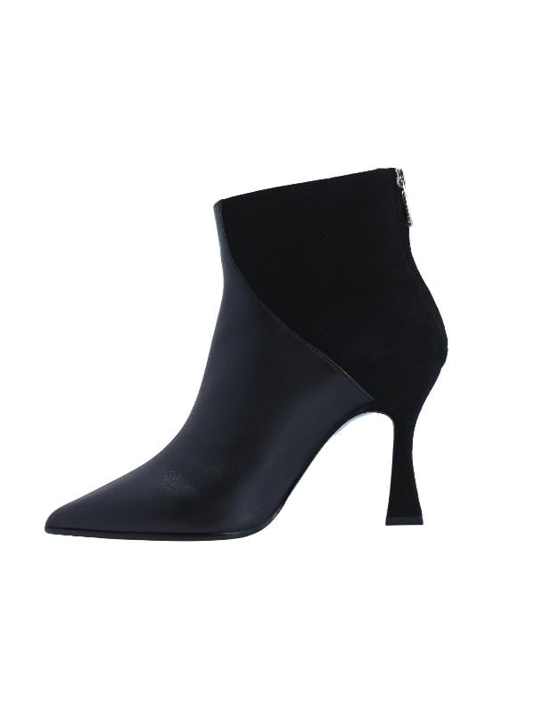 POLETTO  HAKİKİ DERİ SIYAH Bot Topuklu 992 47