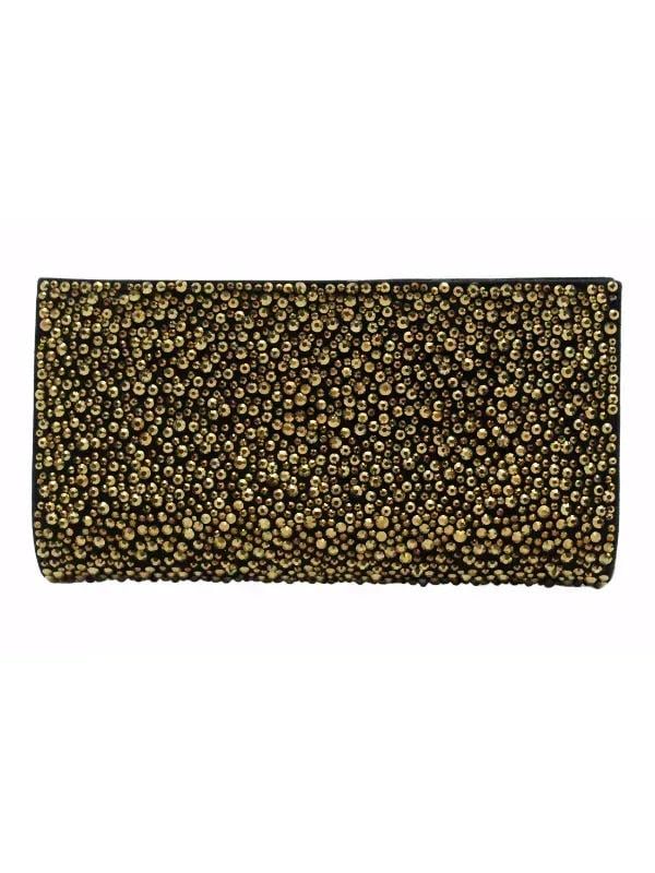 POLETTO  HAKİKİ DERİ SIYAH Çanta Gece/Abiye CNT 671