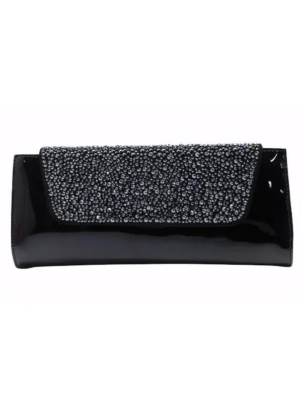 POLETTO  HAKİKİ DERİ SIYAH Çanta Gece/Abiye CNT 639 V2