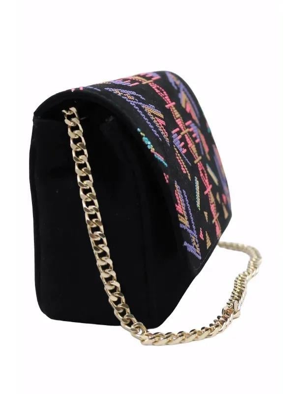 POLETTO  HAKİKİ DERİ SIYAH Çanta Omuz askılı CNT 567 V1