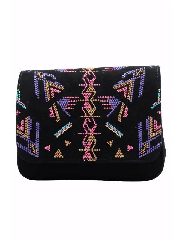 POLETTO  HAKİKİ DERİ SIYAH Çanta Omuz askılı CNT 567 V1