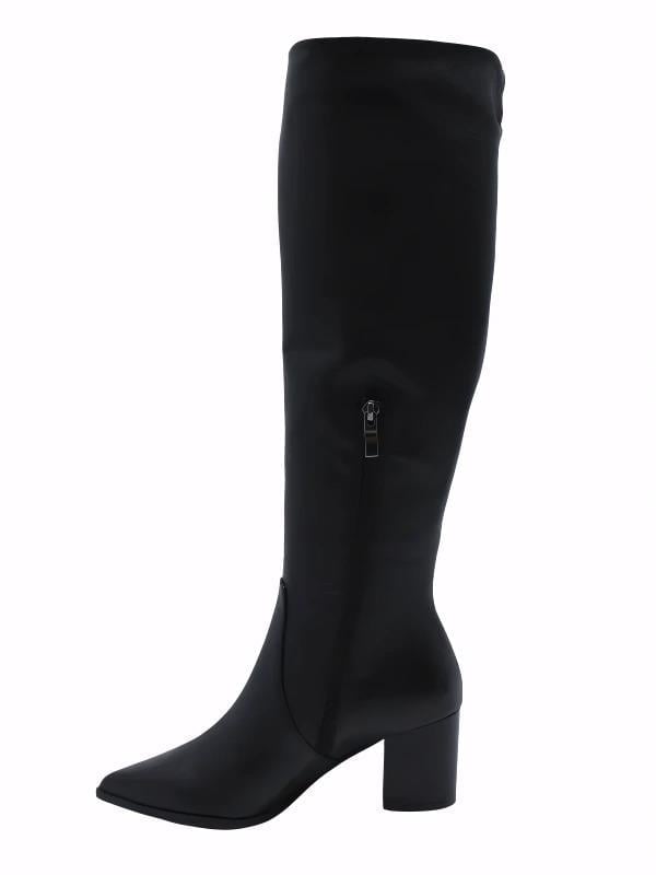 POLETTO  HAKİKİ DERİ SIYAH Çizme Topuklu 9048 09