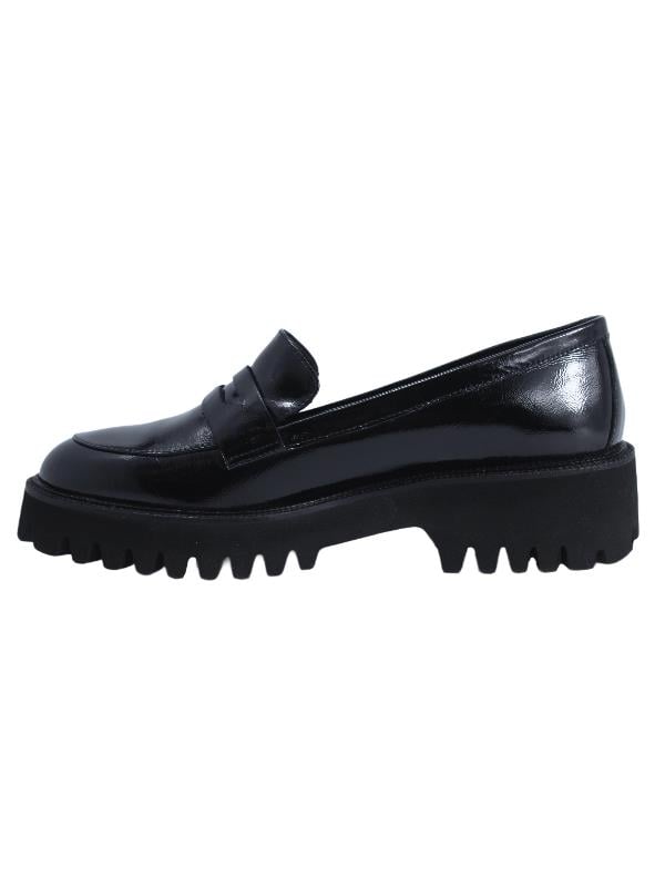 POLETTO  HAKİKİ DERİ SIYAH Loafer Düz 780 15