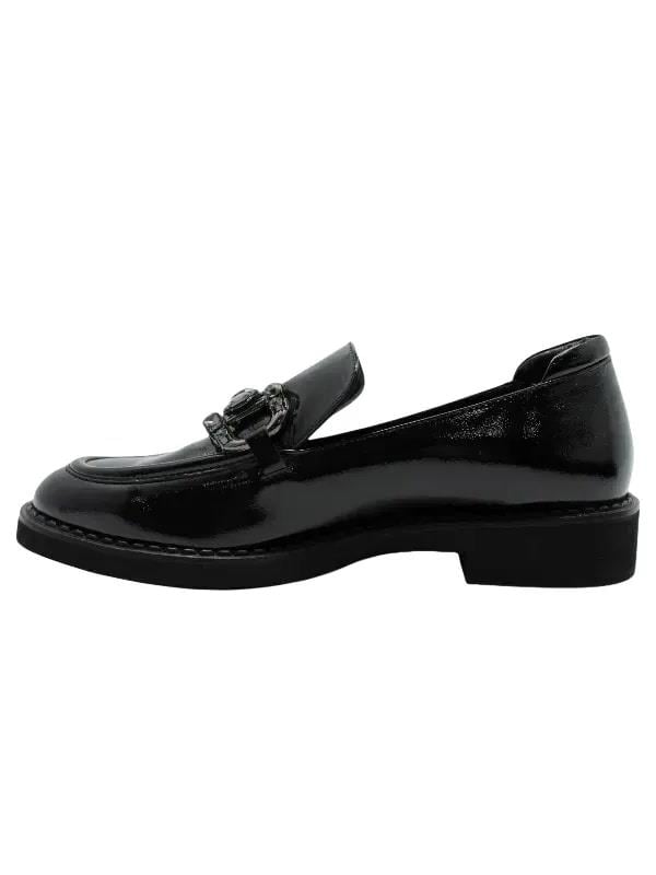 POLETTO  HAKİKİ DERİ SIYAH Loafer Düz 780 13