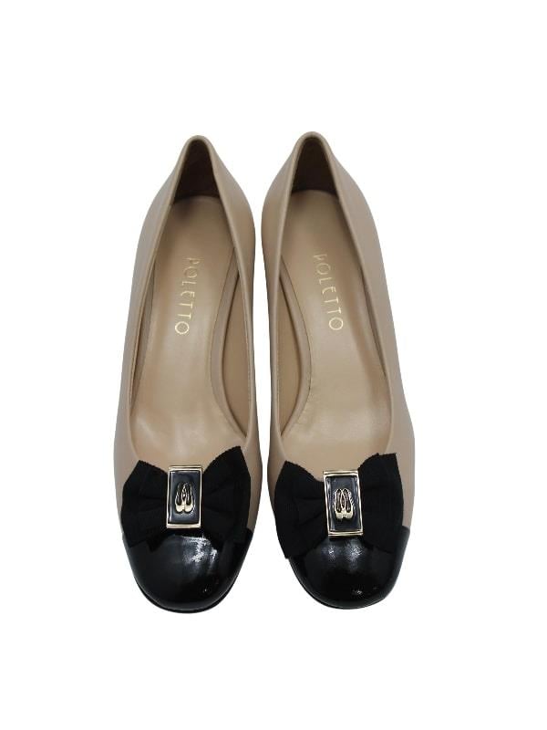 POLETTO  HAKİKİ DERİ SIYAH-NOHUT Ayakkabı Günlük 916 93