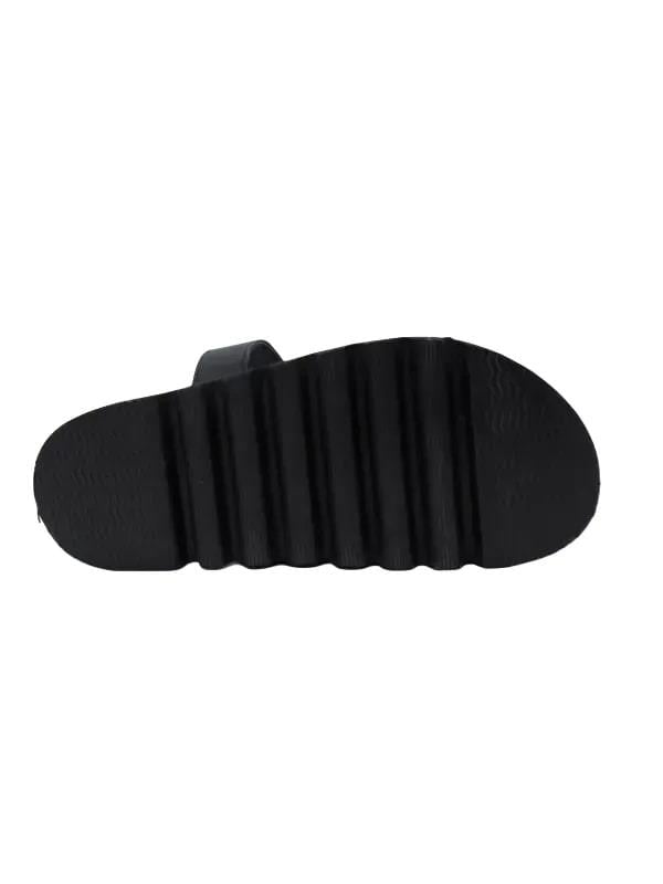 POLETTO  HAKİKİ DERİ SIYAH Terlık Düz 69 678