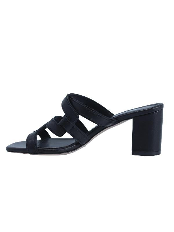 POLETTO  HAKİKİ DERİ SIYAH Terlık Topuklu 4183 200 V1