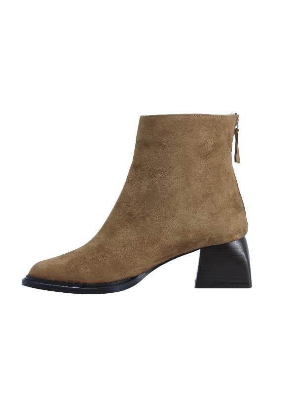 POLETTO  HAKİKİ DERİ TABA Bot Topuklu 01 5263