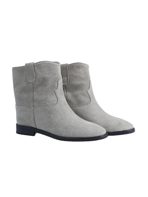 POLETTO  HAKİKİ DERİ VIZON Bot Düz  482 02