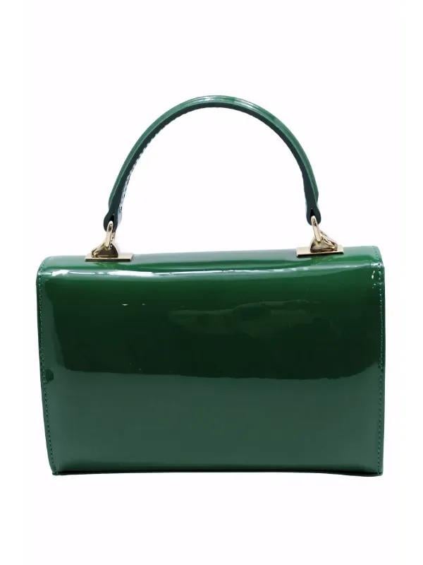 POLETTO  HAKİKİ DERİ YESIL Çanta EL Tutmalı CNT 807