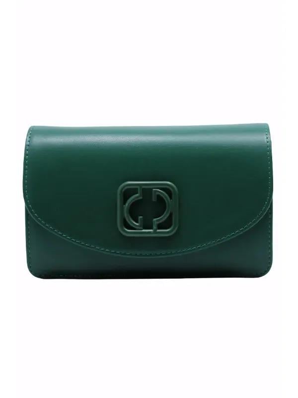 POLETTO  HAKİKİ DERİ YESIL Çanta Omuz askılı CNT 755 V1