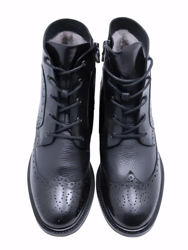 POLETTO  HAKİKİ DERİ/KÜRK ASTAR SIYAH Bot Düz  5780 23 V1BFL K