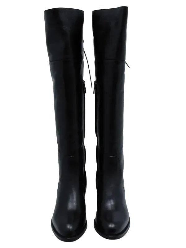 POLETTO  HAKİKİ DERİ/KÜRK ASTAR SIYAH Çizme Topuklu 3176 17 BFL YK