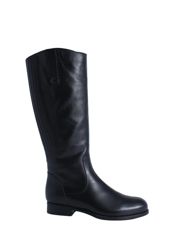 POLETTO  HAKİKİ DERİ/KÜRK ASTAR SIYAH Çizme Düz  6767 27 YK