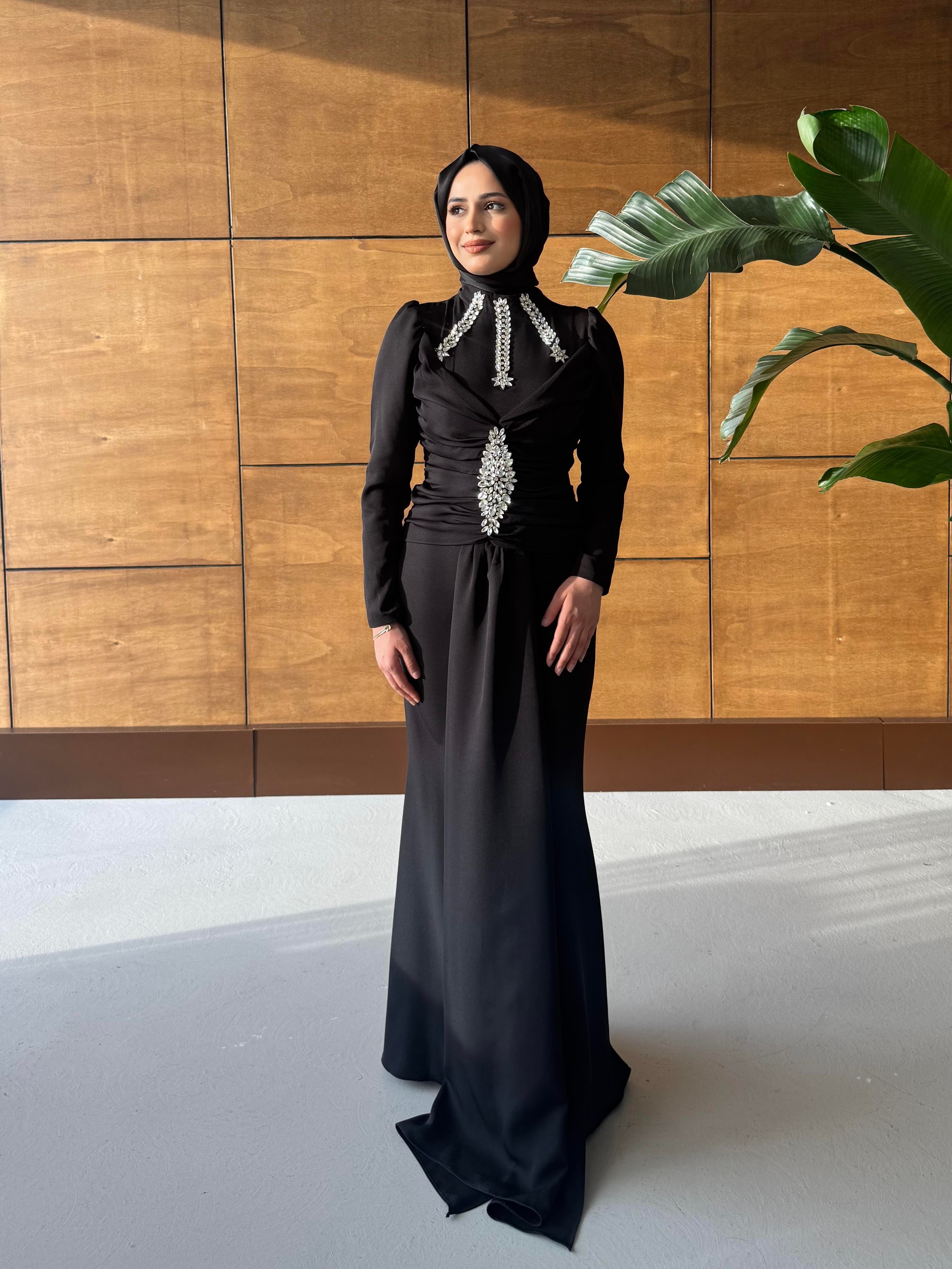 BEYHAN BUTİKDiva Abiye Siyah