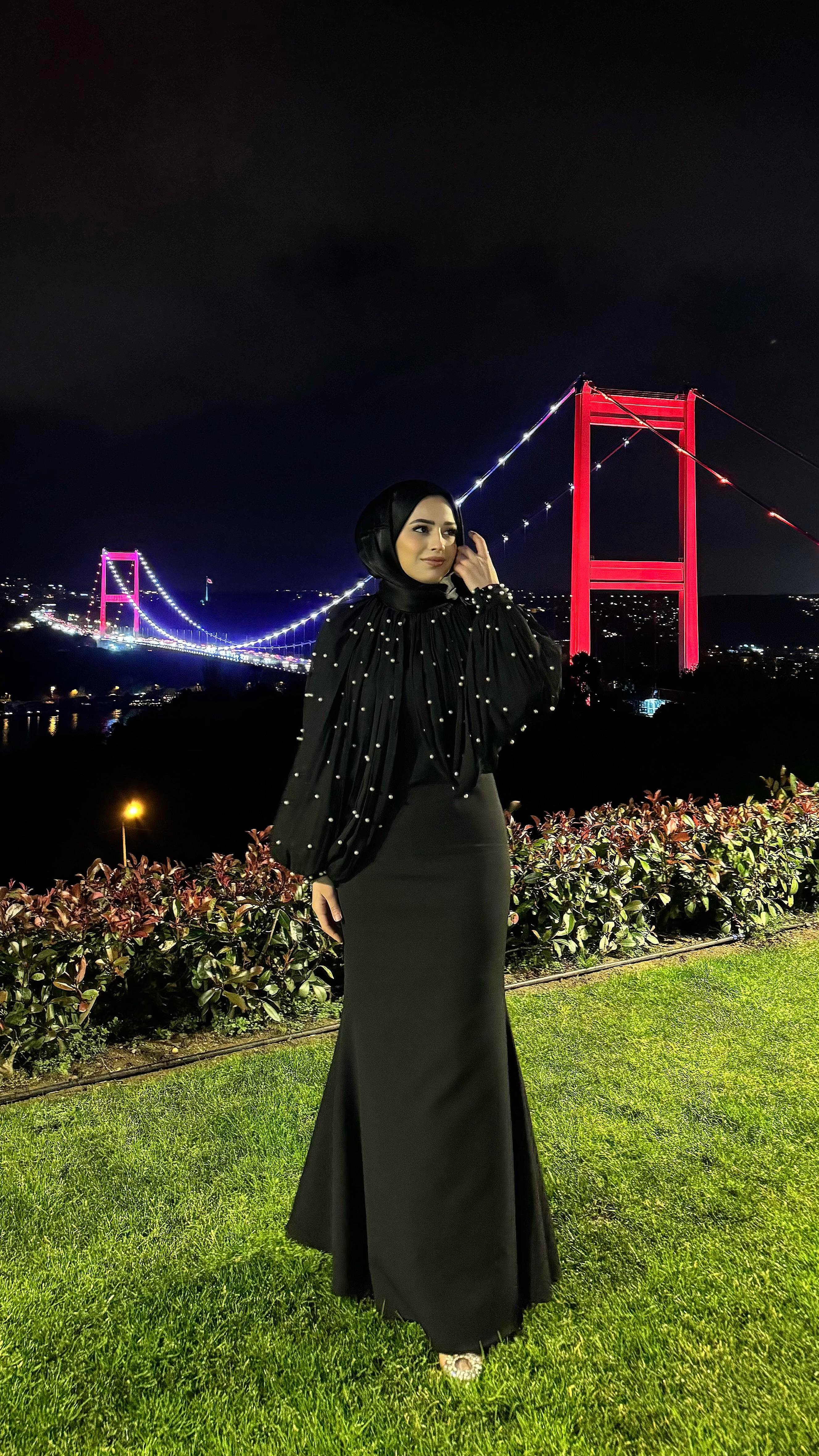 BEYHAN BUTİKEsila Abiye Siyah