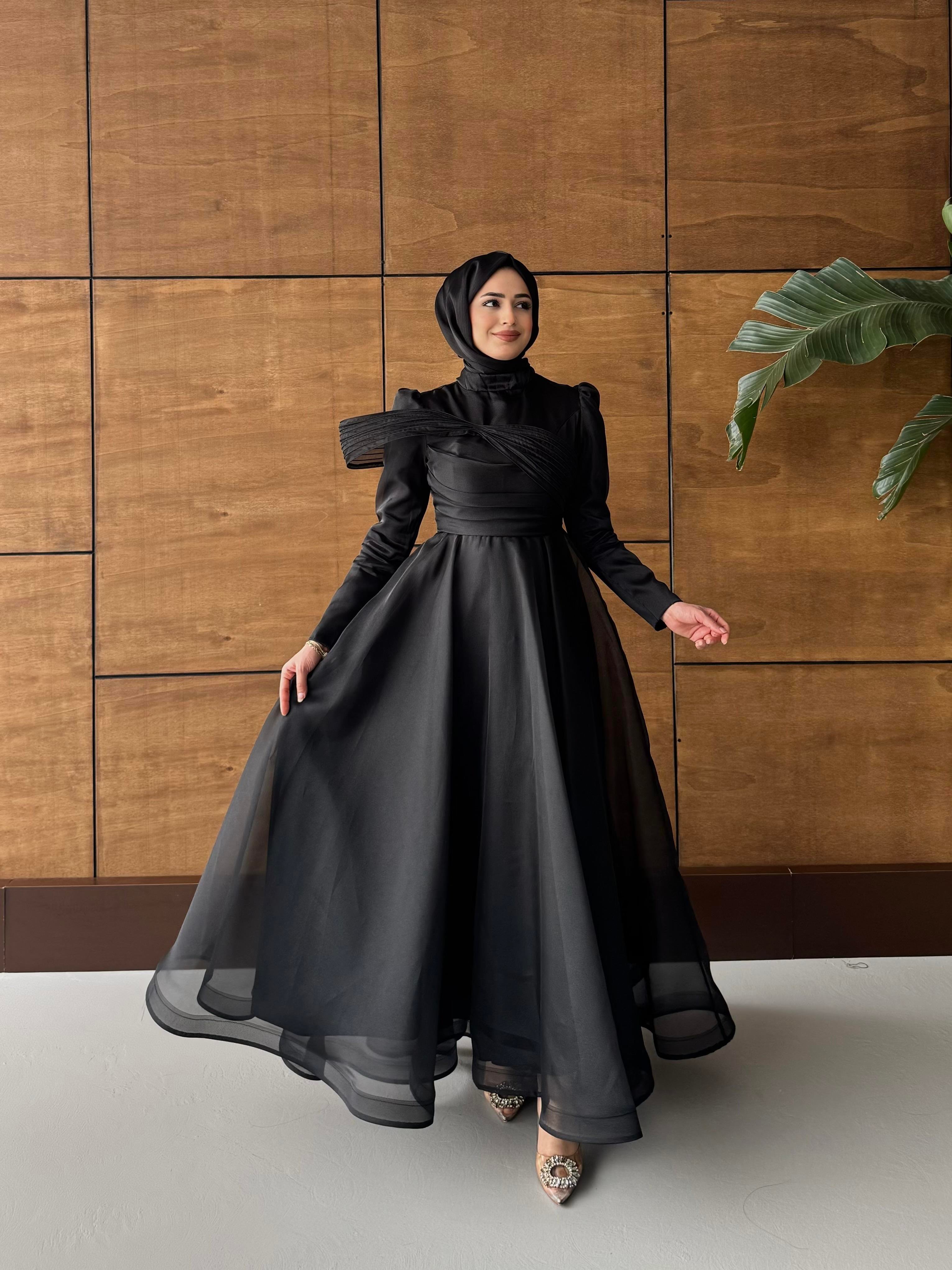 BEYHAN BUTİKFatma Abiye Siyah