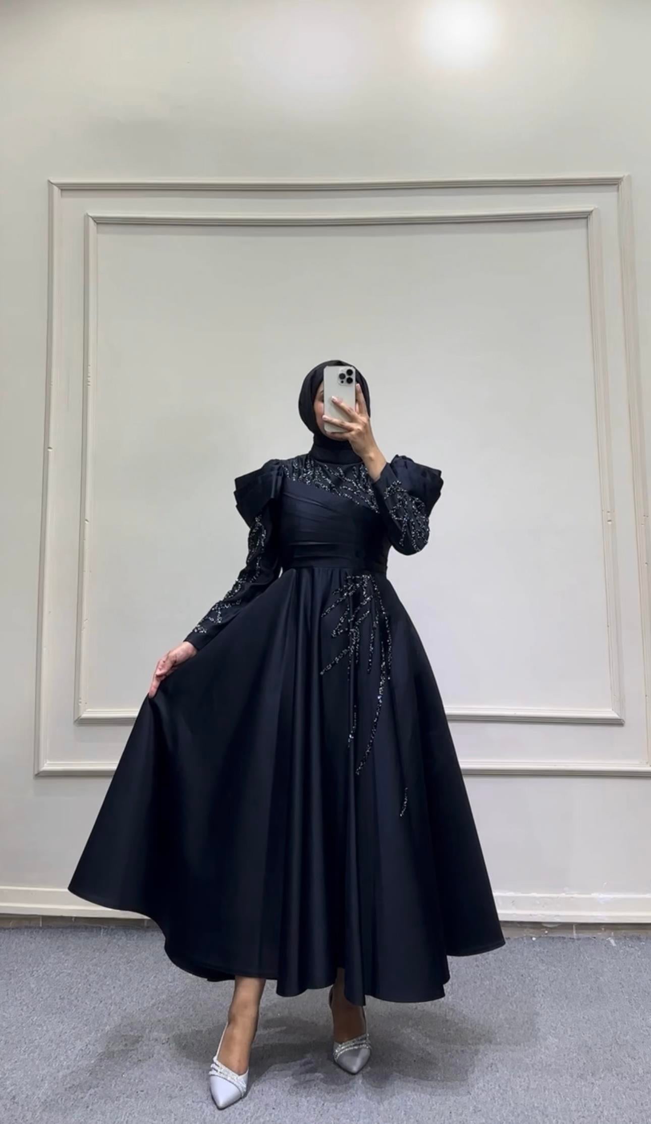 BEYHAN BUTİKHürrem Abiye Siyah