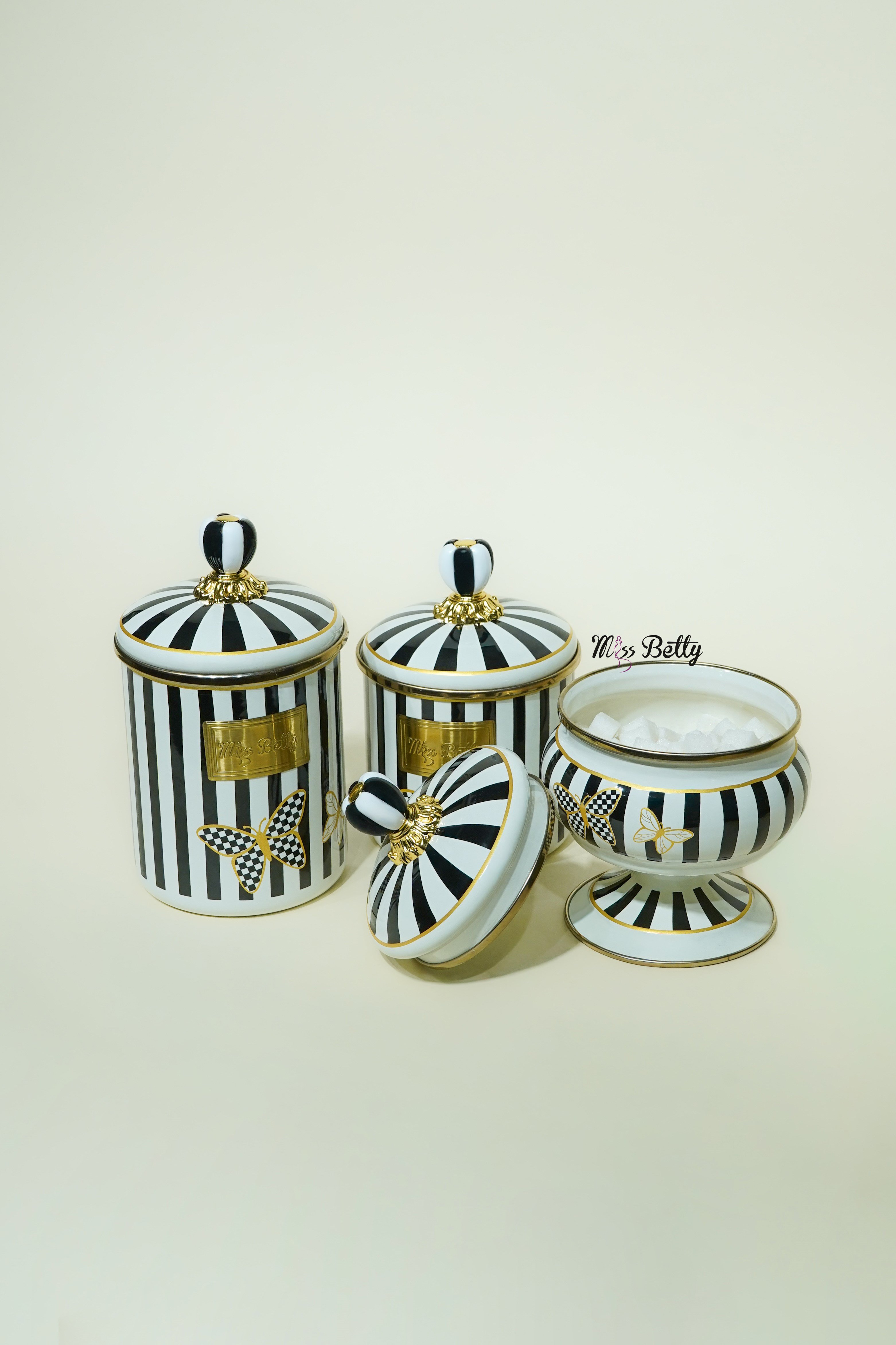 Papillon Emaye 3'lü Set