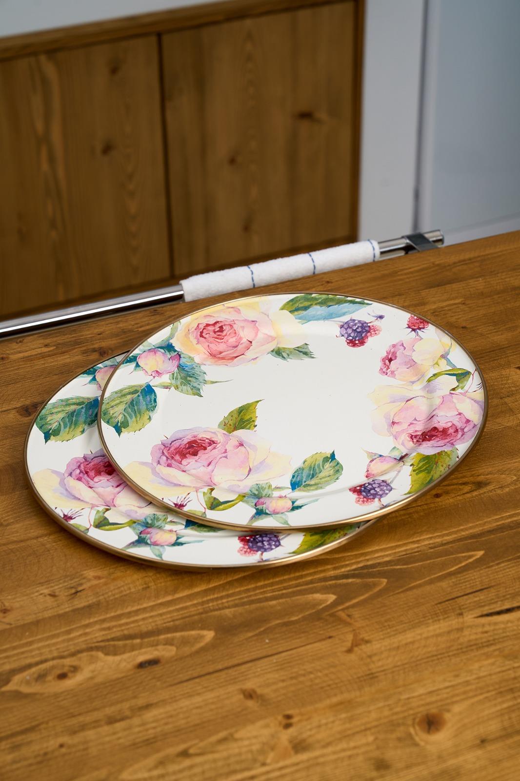 Rose Deluxe 2'li Servis Tabağı