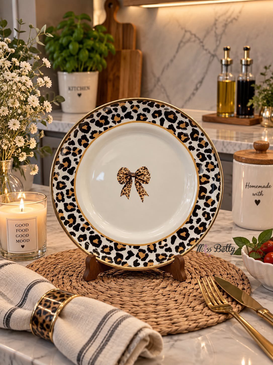 Savana 20 cm 2'li Emaye Pasta Tabağı Seti