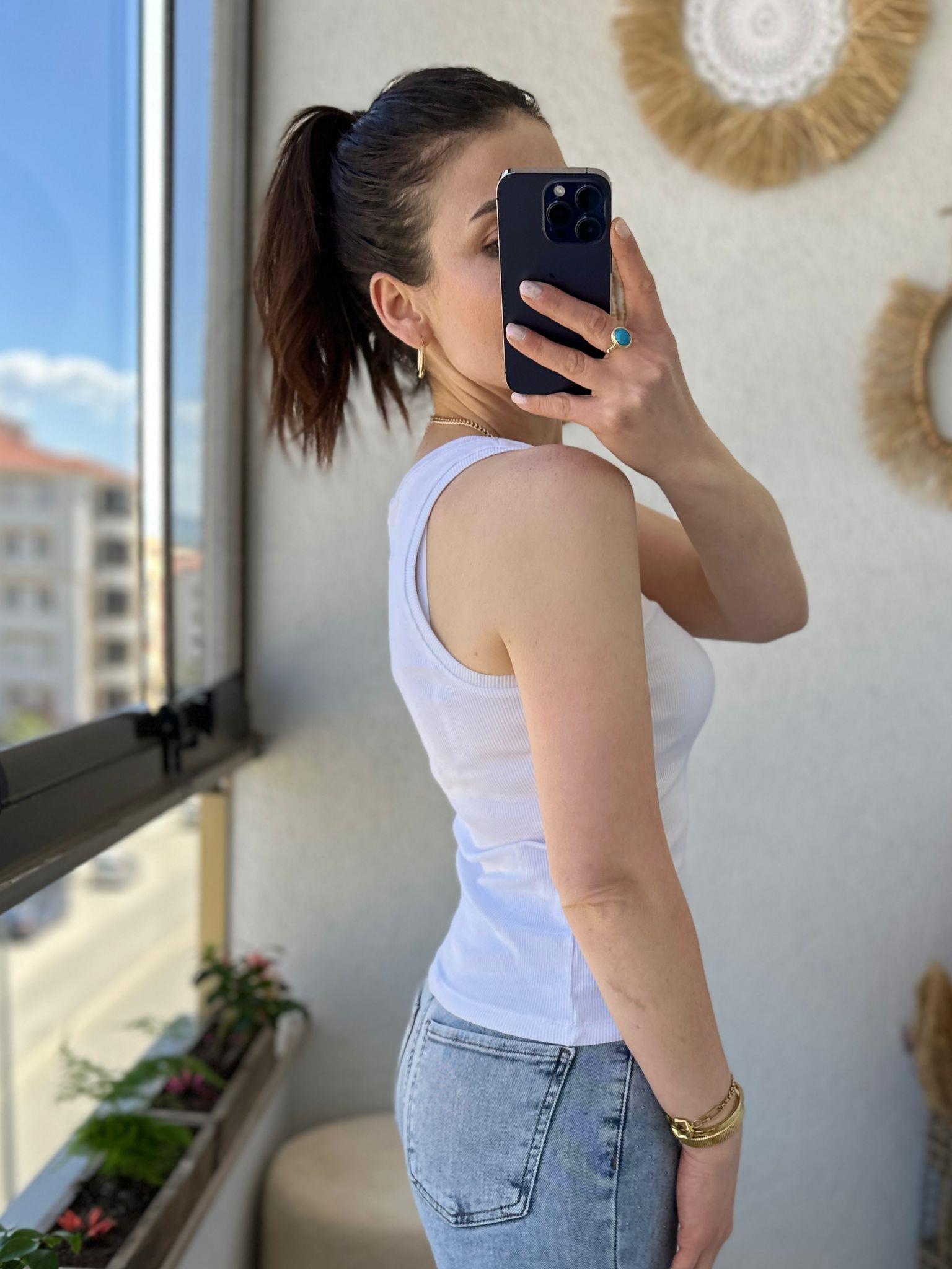 İPK MARKA MODEL TAŞLI FİTİLLİ ATLET