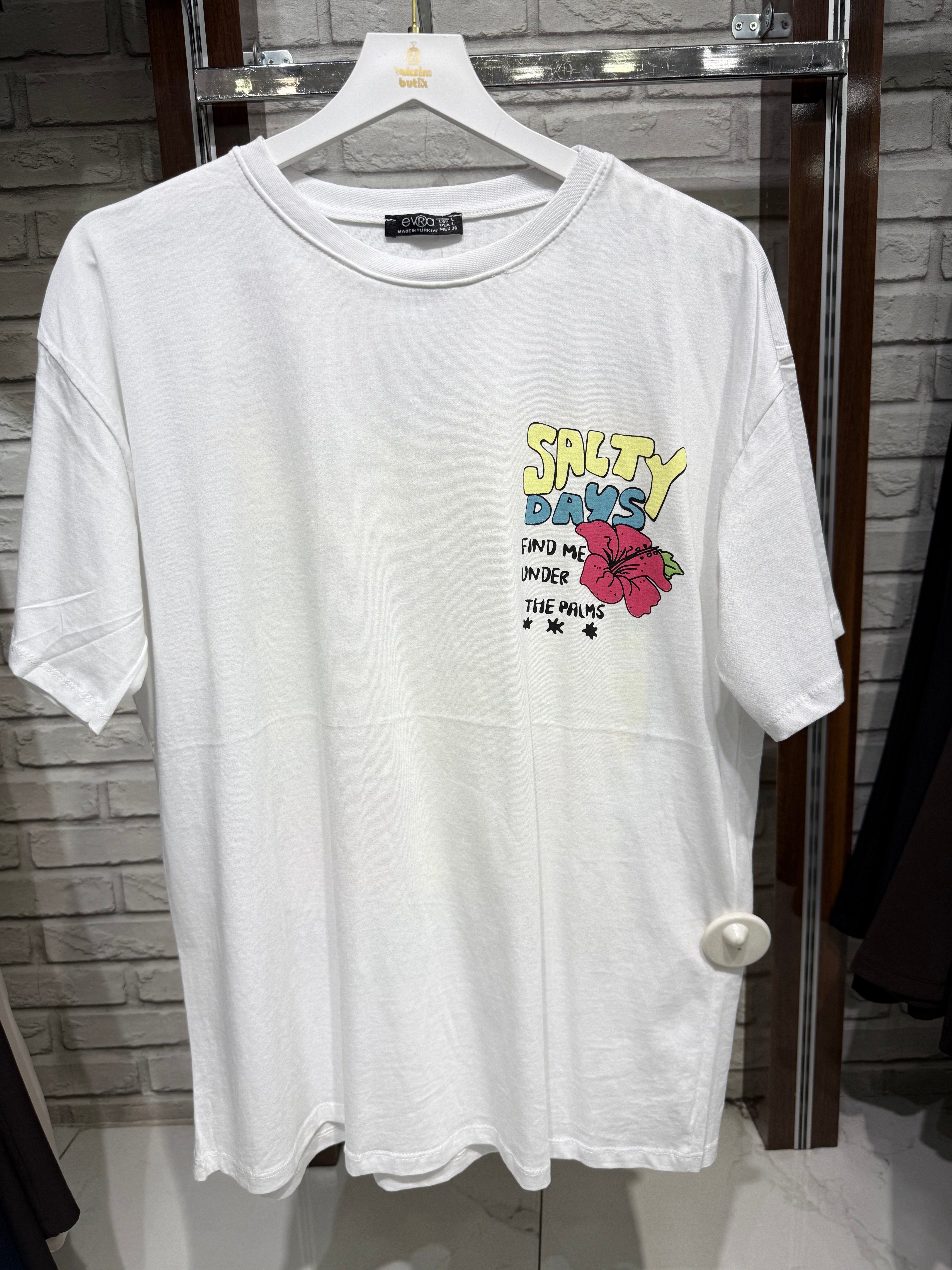 Baskılı Kısa Kol T-shirt