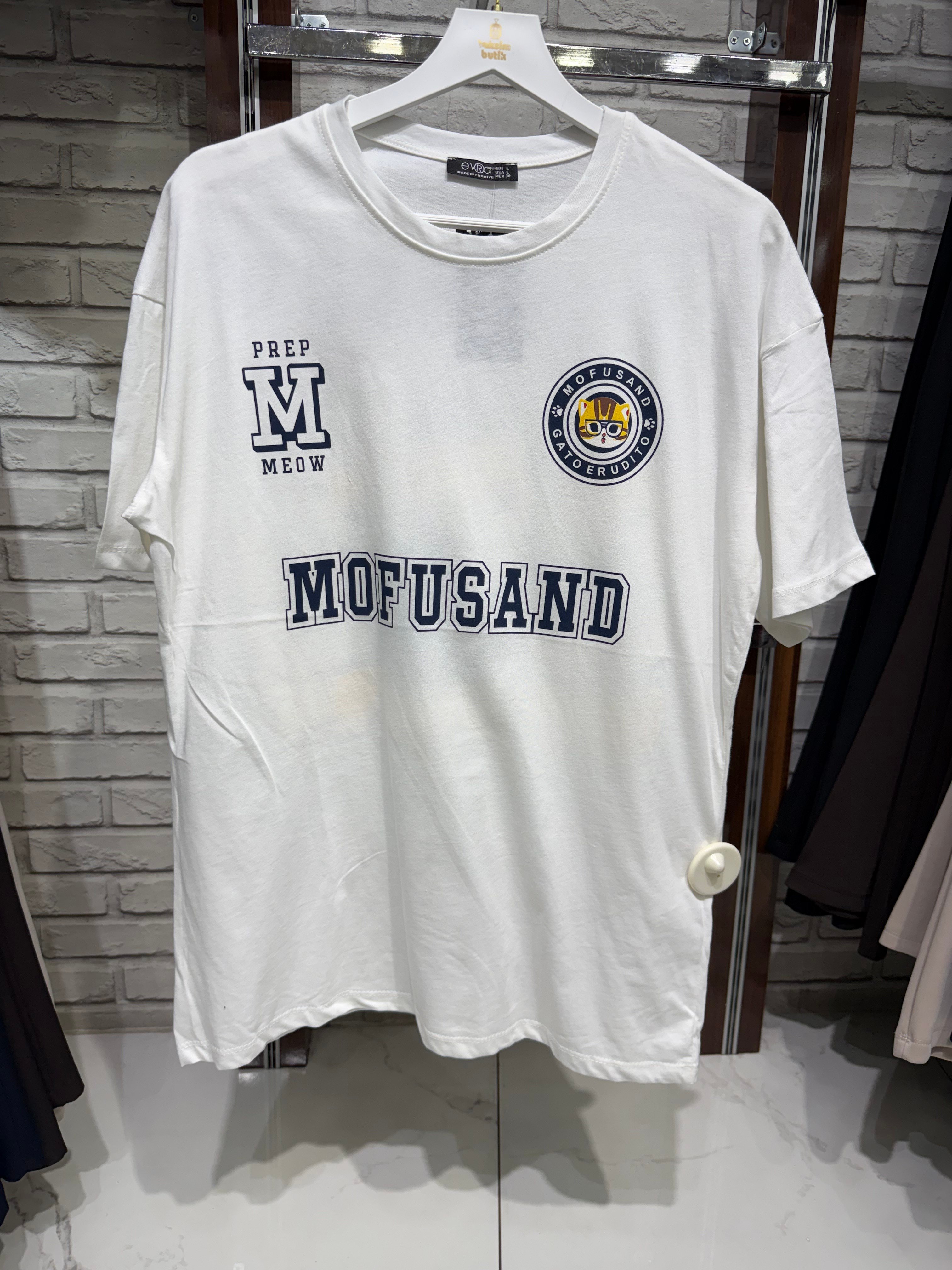 Mofusand Baskılı Kısa Kol T-shirt