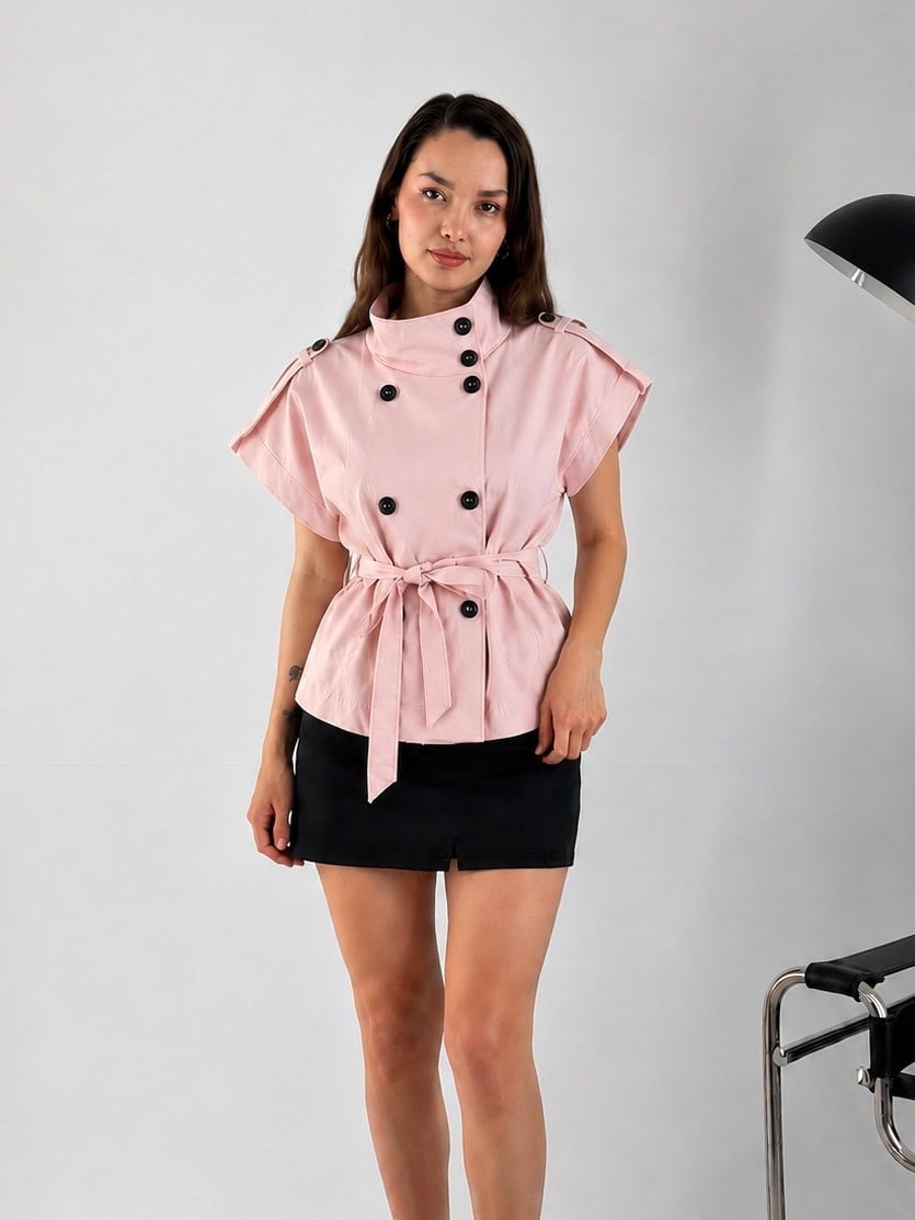 Pembe Marina Trenç