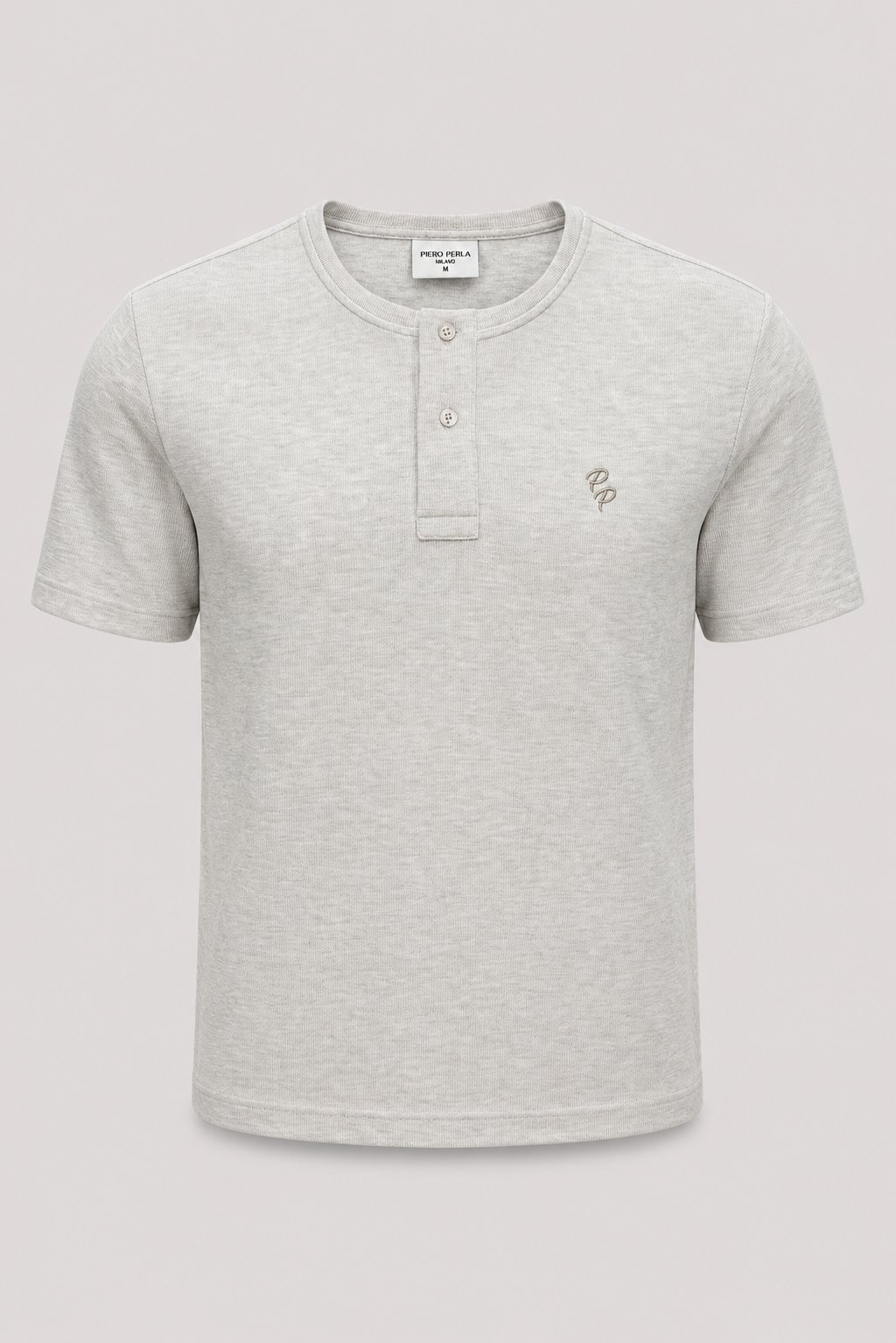 Eva Nakış Detaylı Hakim Yaka Regular Fit Erkek T-Shirt