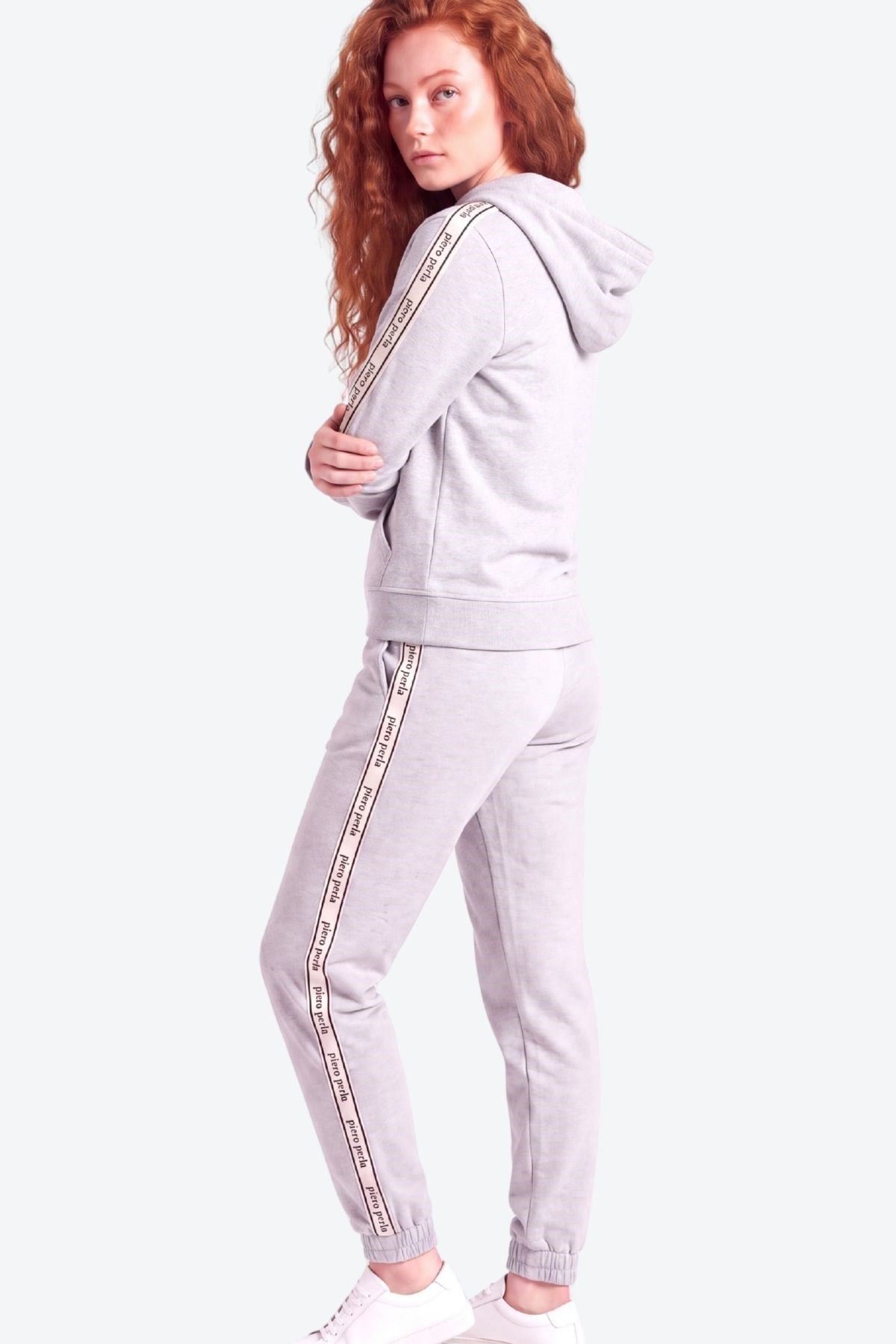 Kadın Raşel Şerit Detaylı Jogger Fit Eşofman Altı