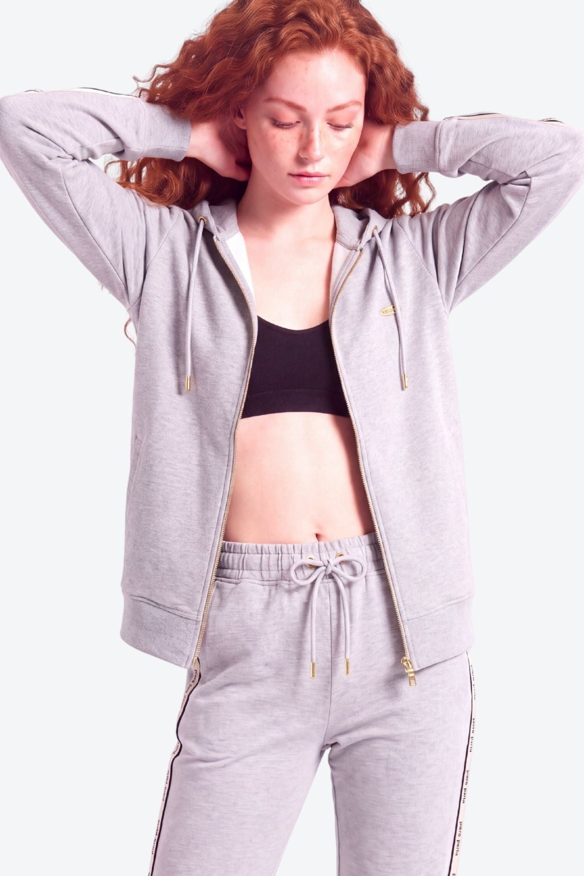 Kadın Raşel Şerit Detaylı Jogger Fit Eşofman Altı