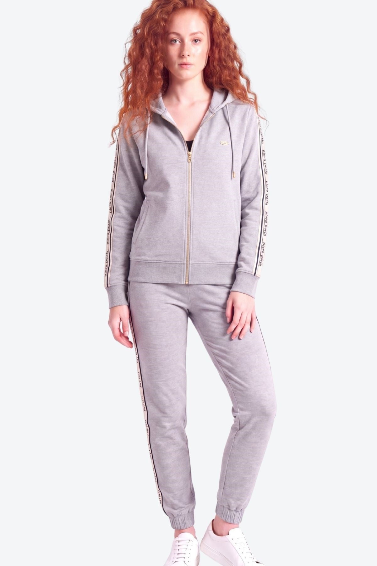 Kadın Raşel Şerit Detaylı Jogger Fit Eşofman Altı