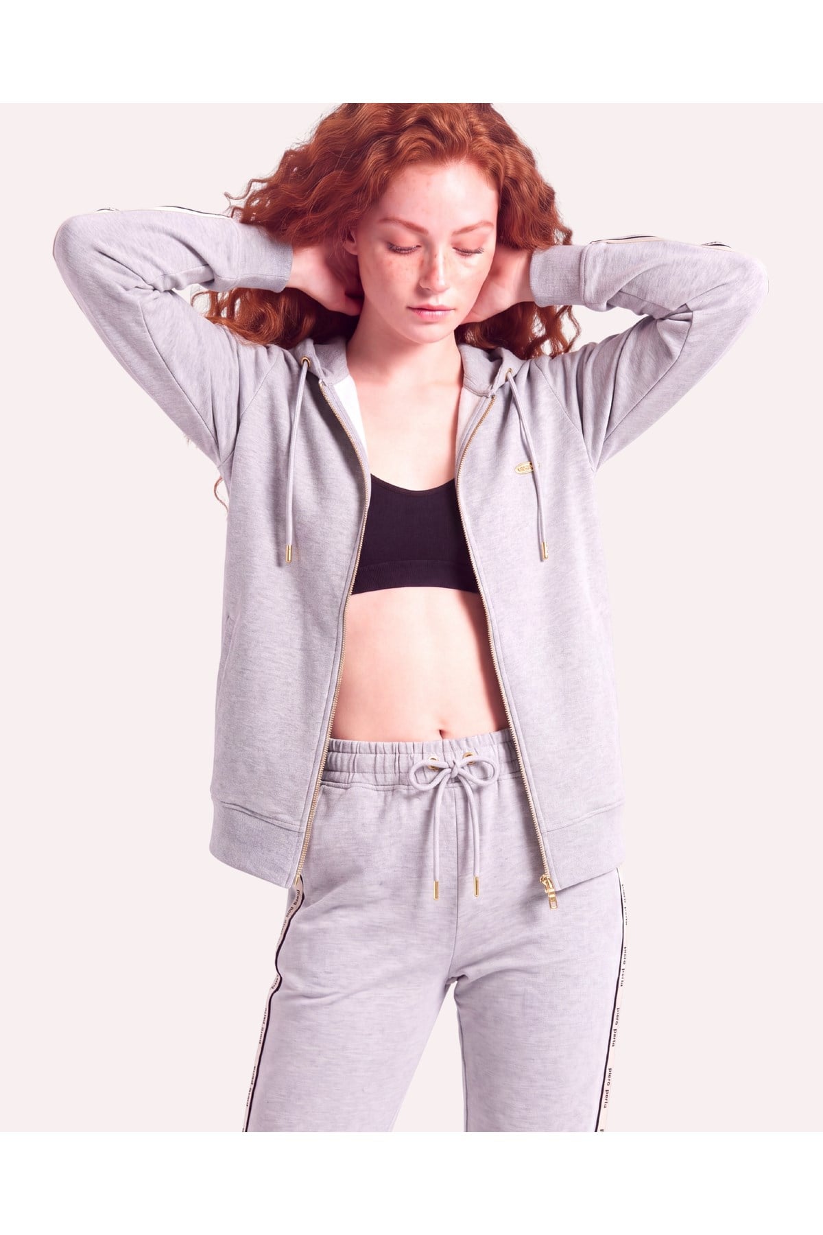 Kadın Raşel Şerit Detaylı Jogger Fit Eşofman Altı