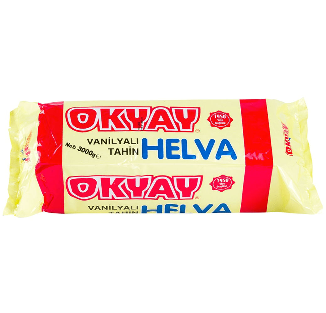 Blok Vanilyalı Helva 3000 Gr