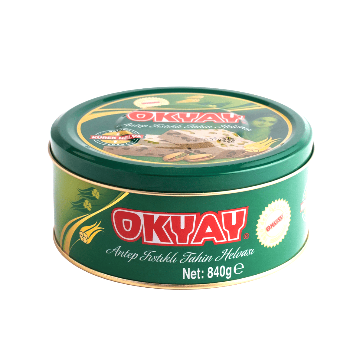 Fıstıklı Teneke Kutu Helva 840 Gr