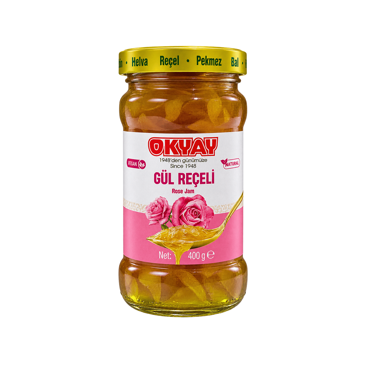Kavanoz Gül Reçeli 400 Gr