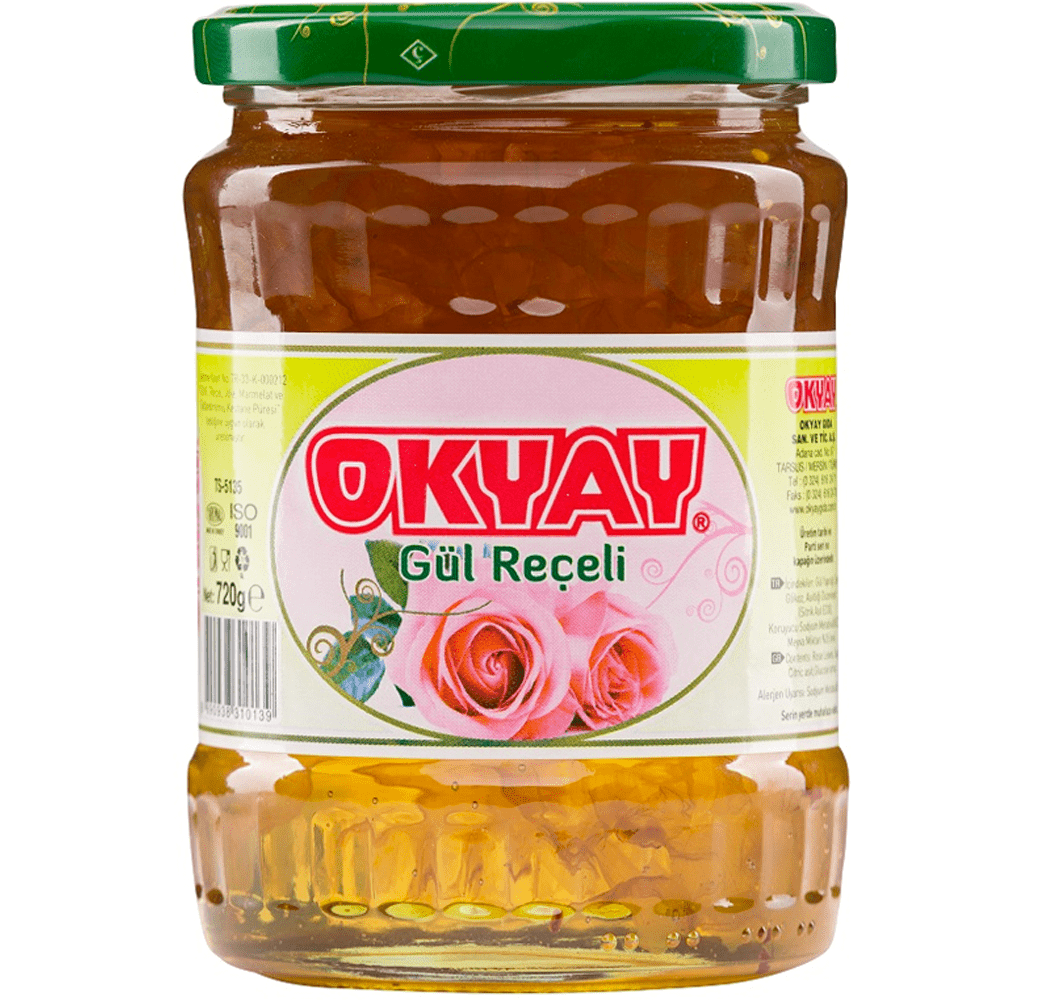 Kavanoz Gül Reçeli 720 Gr
