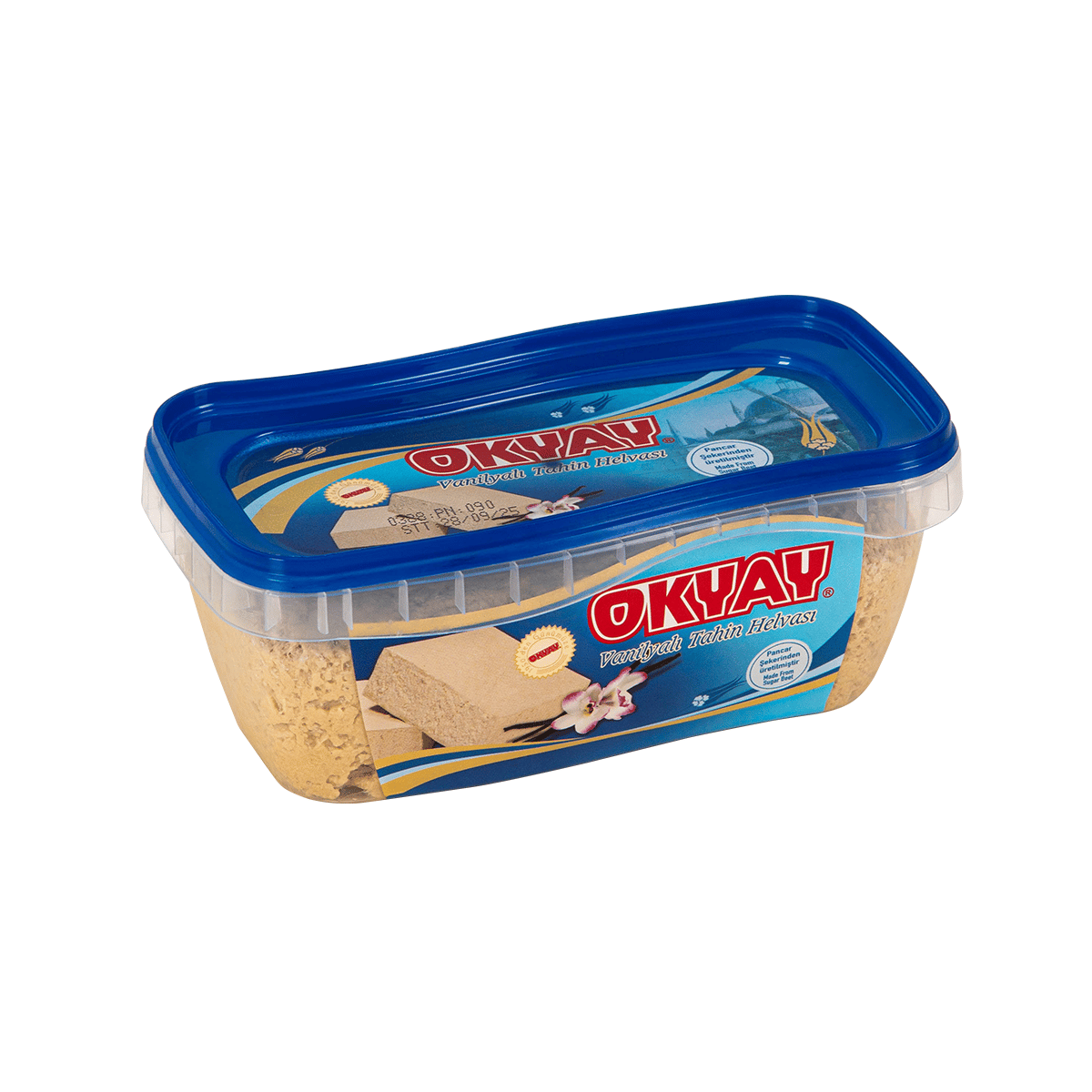 Plastik Kutu Vanilyalı Helva 360 Gr