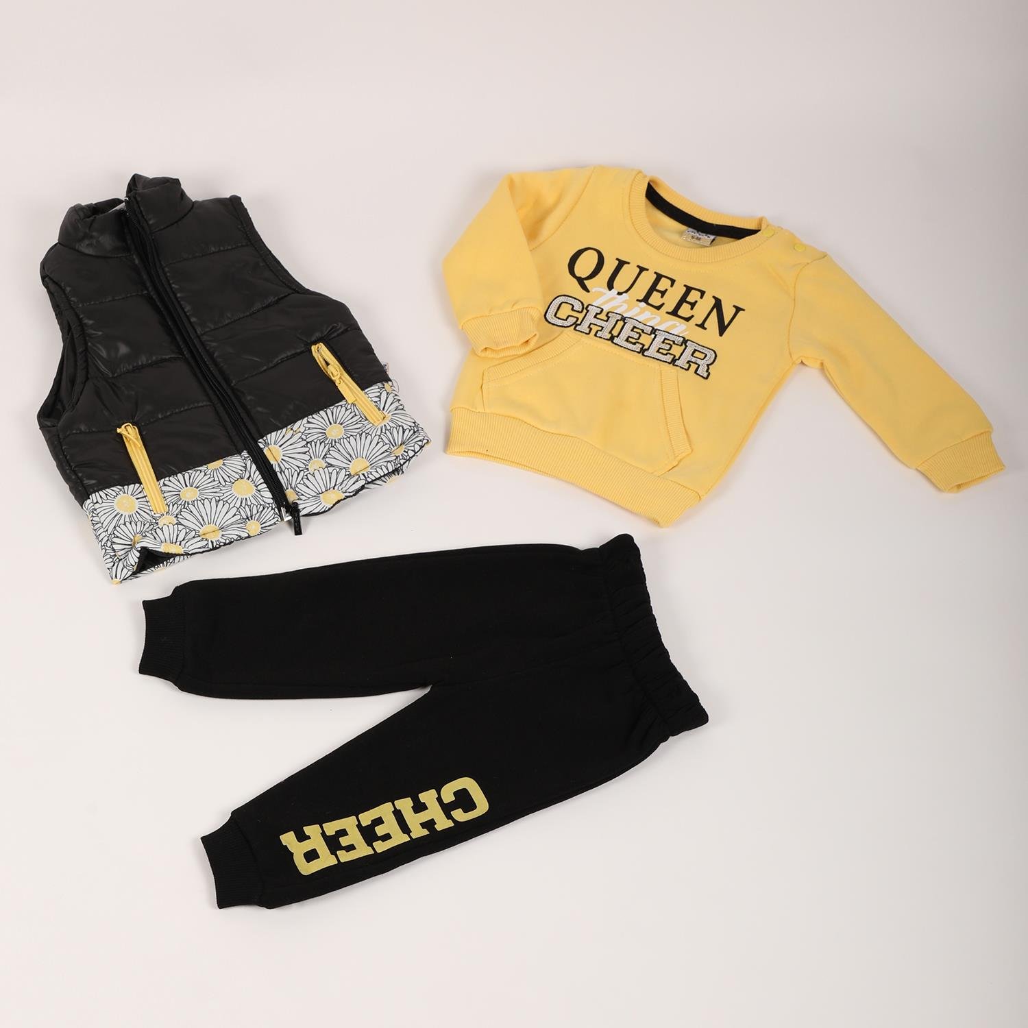 Mimbo Kids Kız Çocuk Yelekli Eşofman Takımı