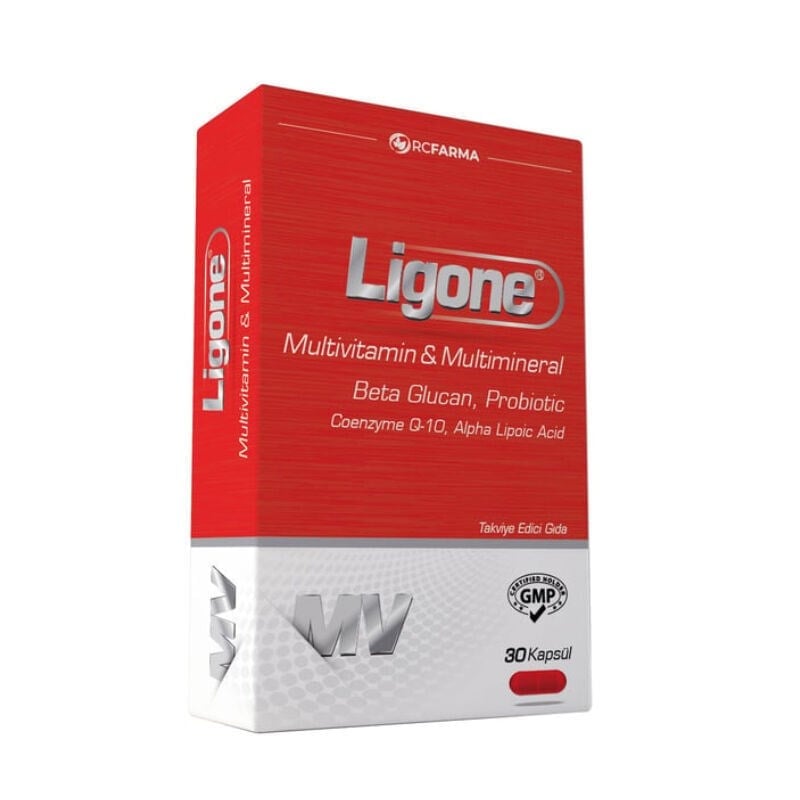 LIGONE BETA GLUKAN 30 KAPSÜL MULTİVİTAMİN MULTİMİNERAL