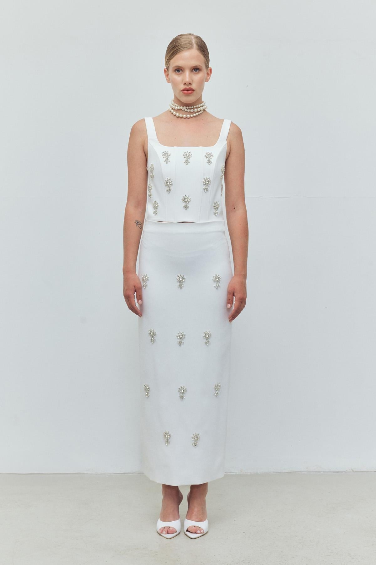 Ivory Pearl Elbise