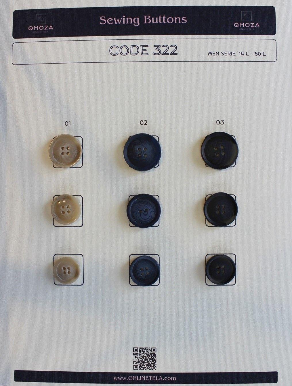 Код  322 (14L--60L)